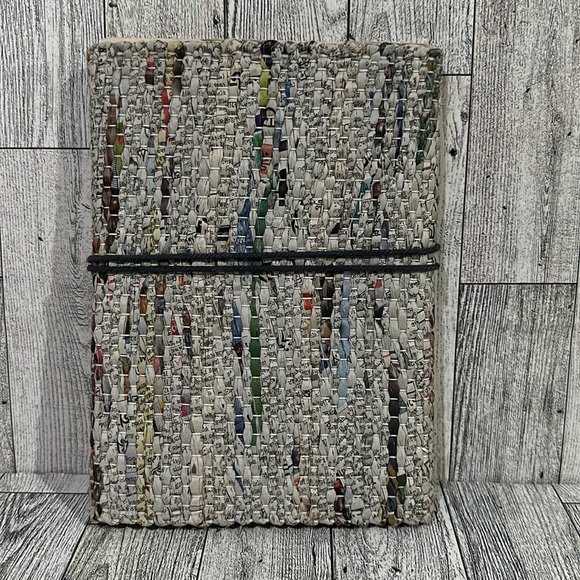 Earth recycled woven newspaper journal - Picture 4 of 6